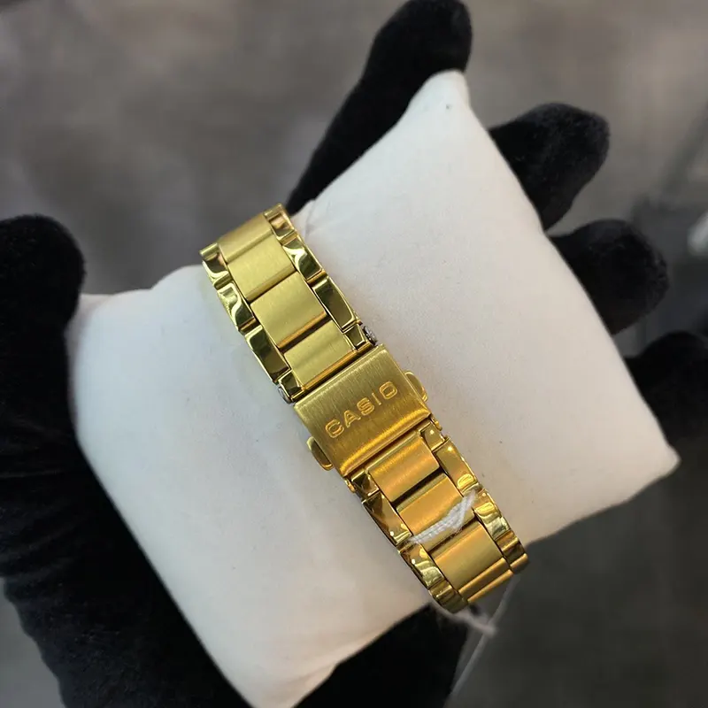 Casio Black Dial Gold-tone Casual Ladies Watch- LTP-1165N-1C